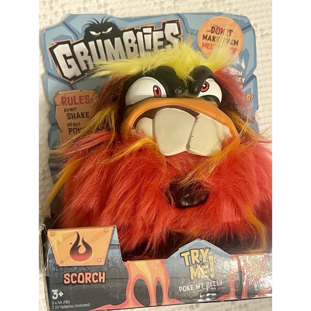 Grumblies Scorch Interactive Toy. New In Box.
